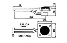 Cargar imagen en el visor de la galería, PRESTO GRIFO TEMPORIZADO DE PEDAL DE 1 AGUA 509