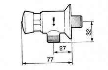 Cargar imagen en el visor de la galería, PRESTO GRIFO TEMPORIZADO URINARIO