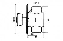 Cargar imagen en el visor de la galería, PRESTO GRIFO TEMPORIZADO DE 1 AGUA A.FRIA