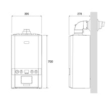 Cargar imagen en el visor de la galería, CALDERA CONDENSACIÓN LOGIC MICRO GAS NATURAL