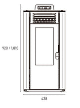 Charger l'image dans la galerie, Estufa a Pellet Modelo burn10 burdeos