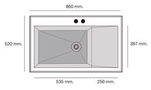 Cargar imagen en el visor de la galería, POALGI SHIRA FREGADERO SERIE 503