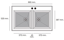 Cargar imagen en el visor de la galería, POALGI SHIRA FREGADERO SERIE 504