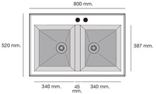 Cargar imagen en el visor de la galería, POALGI SHIRA FREGADERO SERIE 506