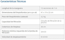 Cargar imagen en el visor de la galería, LIMPIAFONDOS HIDRÁULICO ZODIAC MX9-TM