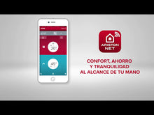 Cargar y reproducir el video en el visor de la galería, CENTRALITA ARISTON SENSYS NET